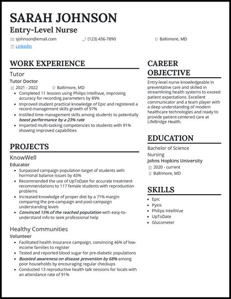 15 Entry Level Resume Examples That Landed Jobs In 2025 15 Entry Level Resume Examples That Landed Jobs In 2025