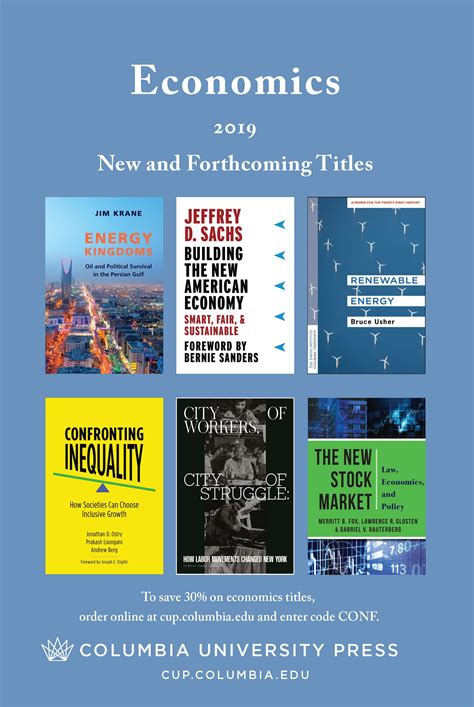 2019 Columbia University Press Economics Catalog By Columbia University 2019 Columbia University Press Economics Catalog By Columbia University