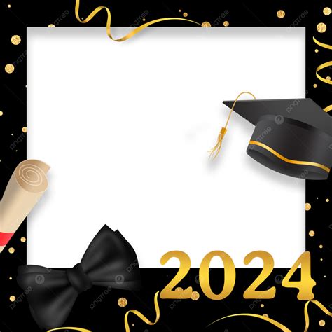 2024 Graduation Season Border Frame Graduation Season Ribbon Png 2024 Graduation Season Border Frame Graduation Season Ribbon Png