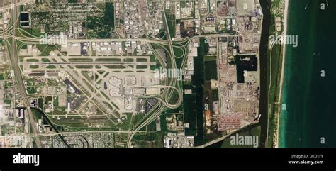 Aerial Photograph Fort Lauderdale Hollywood International Airport Fll Aerial Photograph Fort Lauderdale Hollywood International Airport Fll
