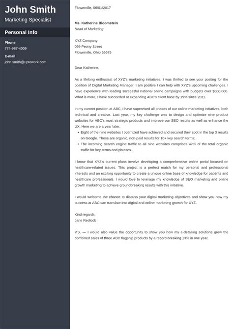 Cover Letter Templates And Examples Cover Letter Templates And Examples