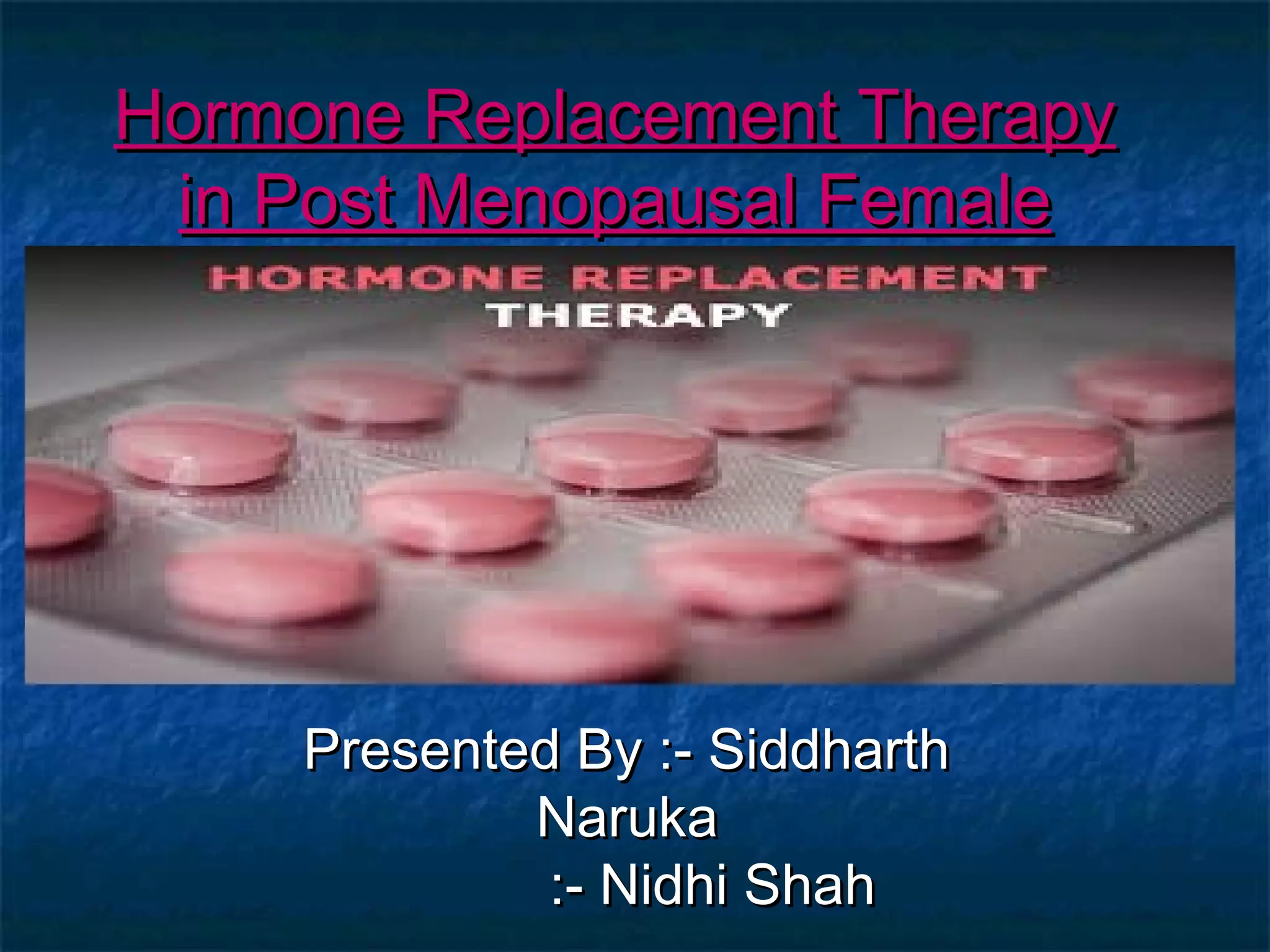 Figures And Data In Hormone Replacement Therapy For Postmenopausal Figures And Data In Hormone Replacement Therapy For Postmenopausal