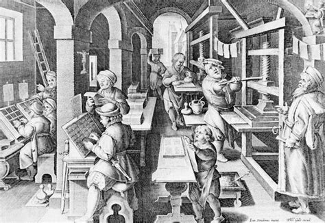 How Did A Printing Press Work