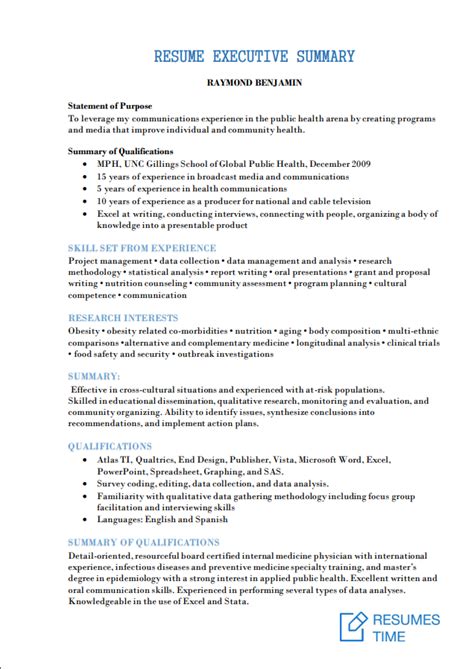 How To Write Executive Summary In Cv Free 8 Sample Executive Summary How To Write Executive Summary In Cv Free 8 Sample Executive Summary