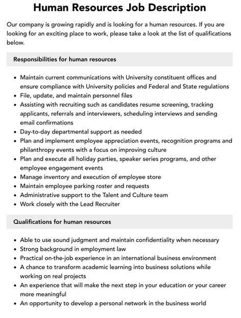Human Services Job Description Campus Sdh Human Services Job Description Campus Sdh