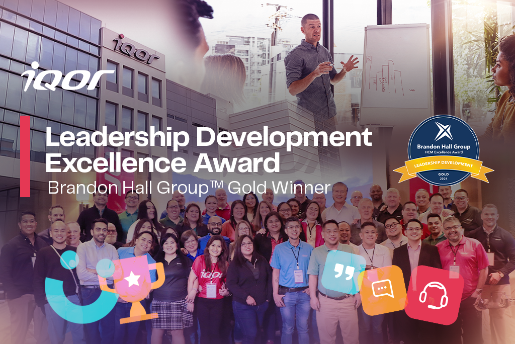 Iqor Wins Brandon Hall Group Gold Award Iqor Iqor Wins Brandon Hall Group Gold Award Iqor