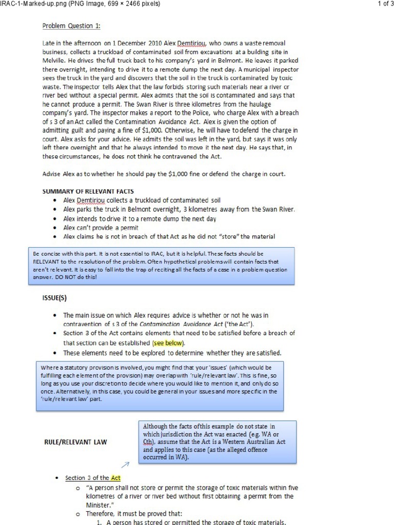 Irac Example