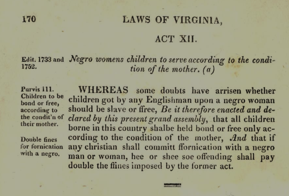 Making Partus Law Power And Heritable Slavery In 18Th Century Making Partus Law Power And Heritable Slavery In 18Th Century