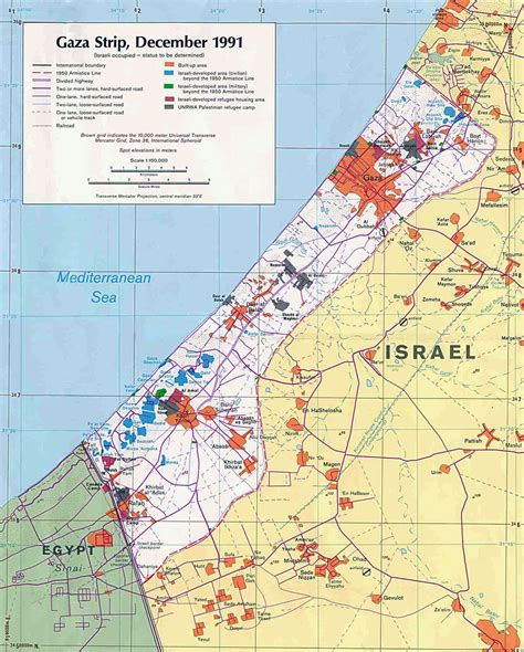 Map Of The Gaza Strip Vrogue Co
