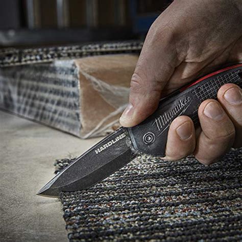 Milwaukee Electric Tool Hardline Pocket Knife Durable 3 Smooth Blade Milwaukee Electric Tool Hardline Pocket Knife Durable 3 Smooth Blade