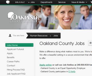 Oakland County Careers