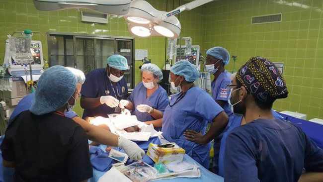 Siamese Twins Separation Surgery
