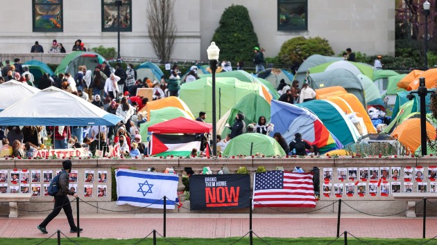 Student Protesters Begin Dismantling Some Tents As Negotiations With Student Protesters Begin Dismantling Some Tents As Negotiations With