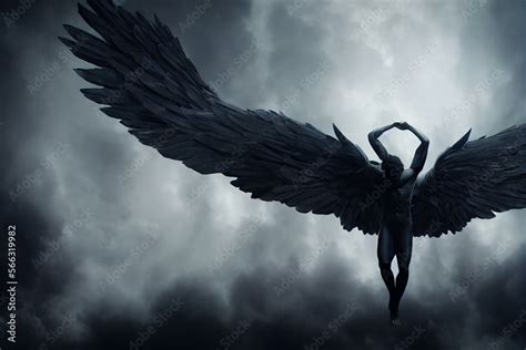 The Angel Lucifer Exiled From Paradise Falls From Heaven Unable To The Angel Lucifer Exiled From Paradise Falls From Heaven Unable To