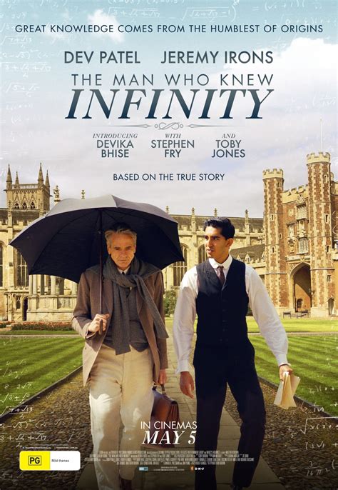 The Man Who Knew About Infinity