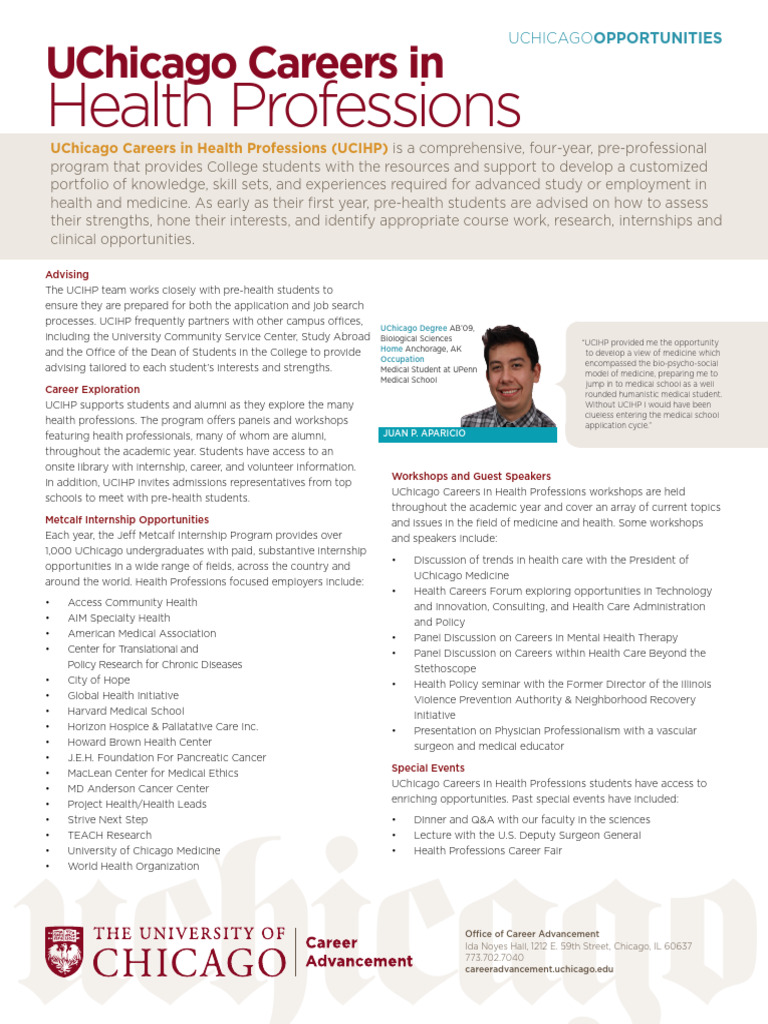 Uchicago Medicine Careers
