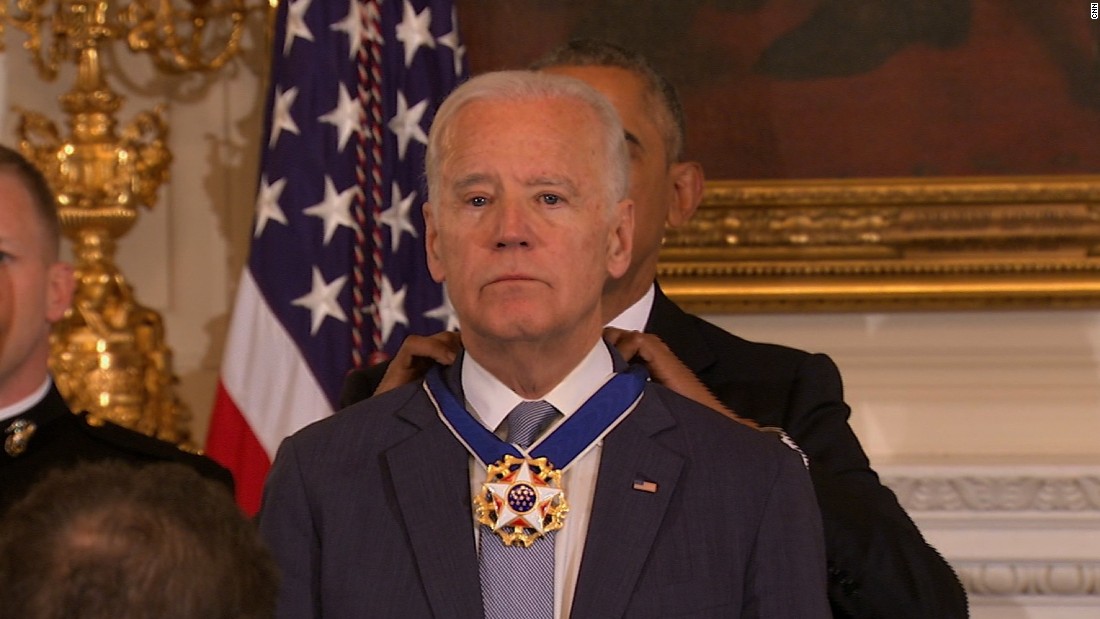 Us President Joe Biden Presents The Presidential Medal Of Freedom To