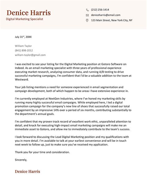 What Does Cover Letter Mean On A Job Application