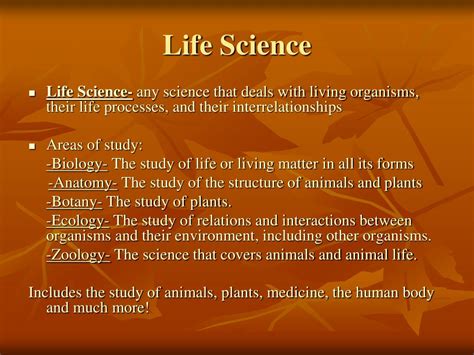 What Is Life Sciences