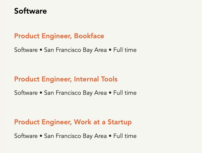 Y Combinator Careers